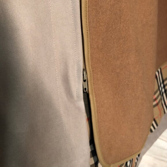Vintage Burberry Long Coat - Size 8 - Picture 12 of 13